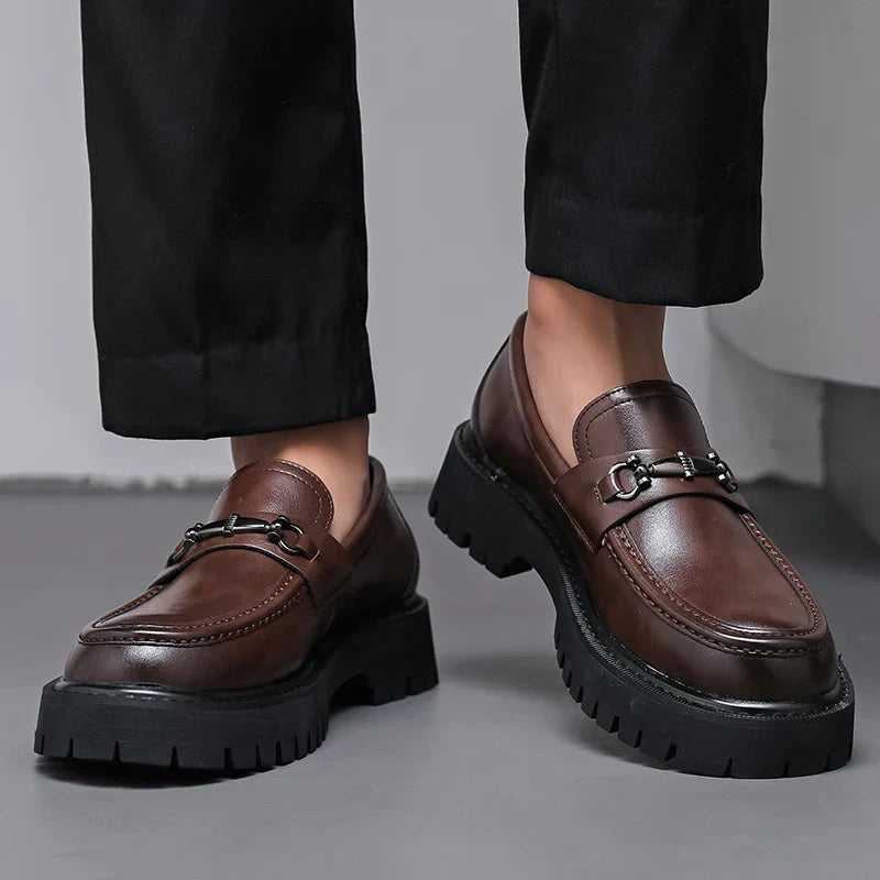 Marco Leather Dress Loafers