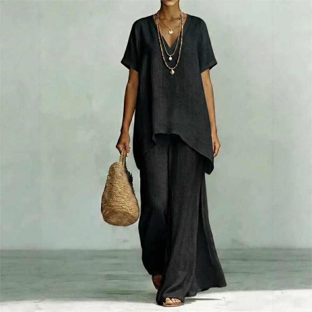 Lilian Linen Two Piece Set