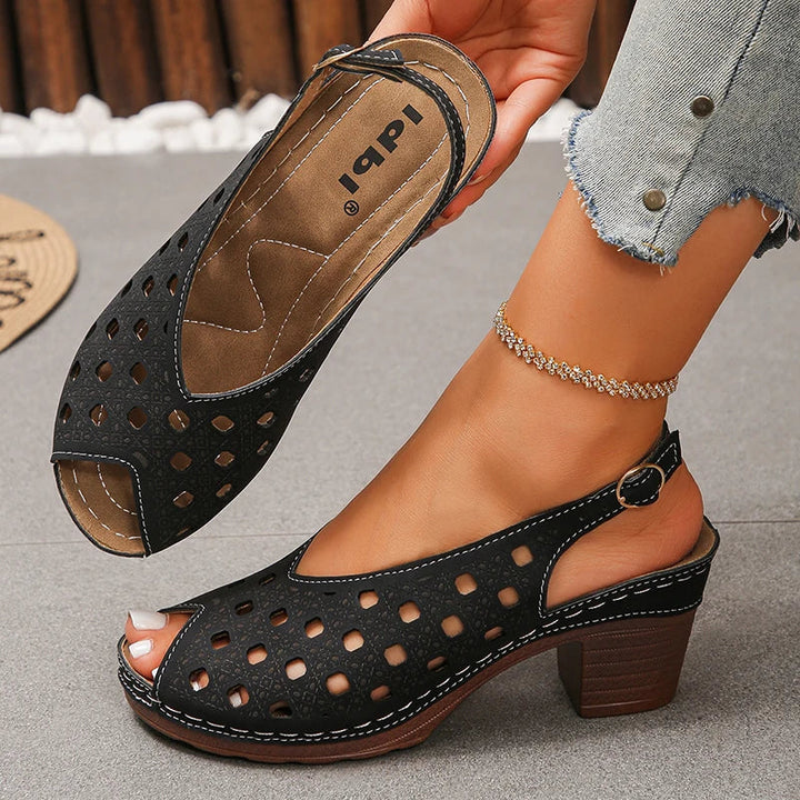 Isolene Orthopedic Peep Toe Sandals