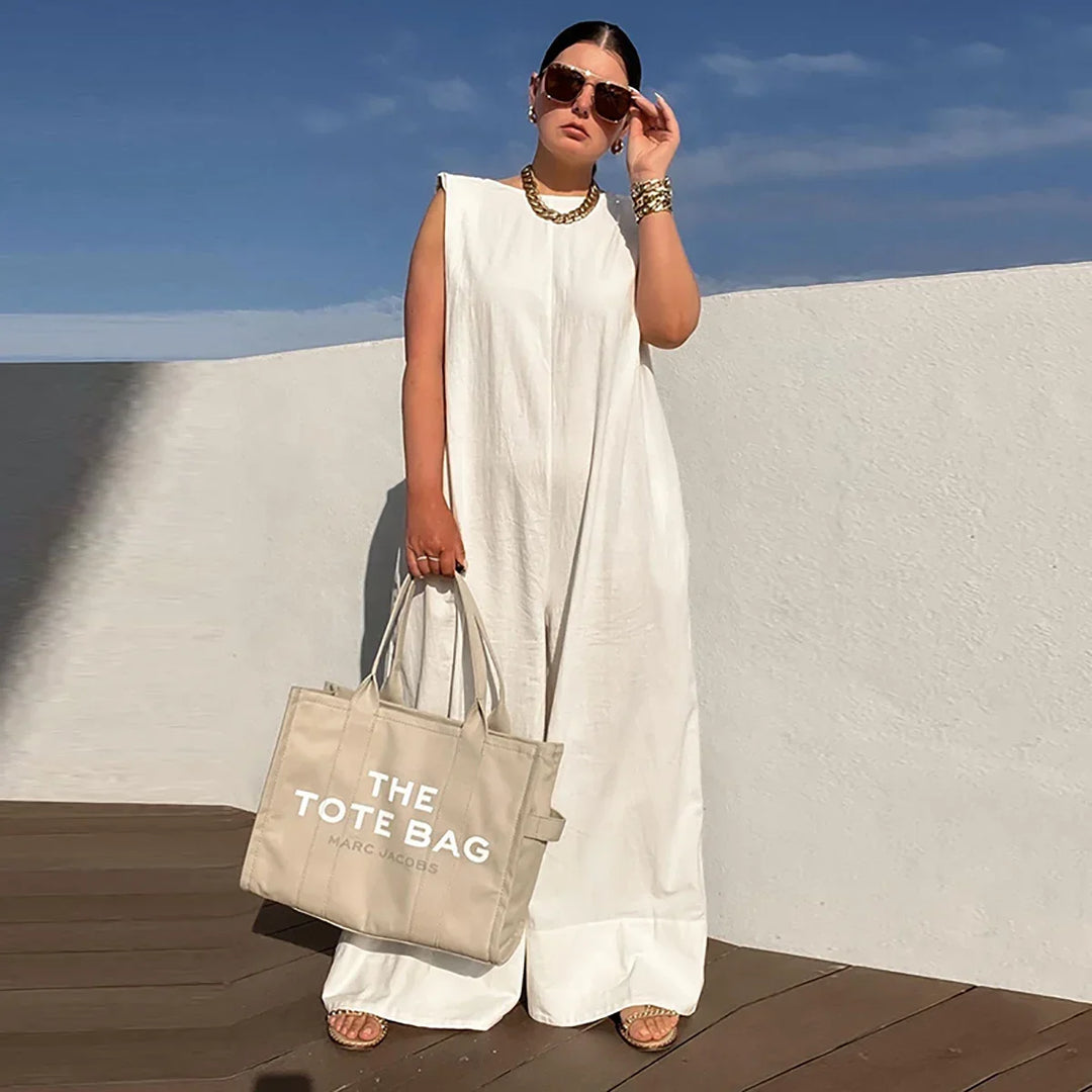 Orelia Relaxed Wide Leg Jumpsuit