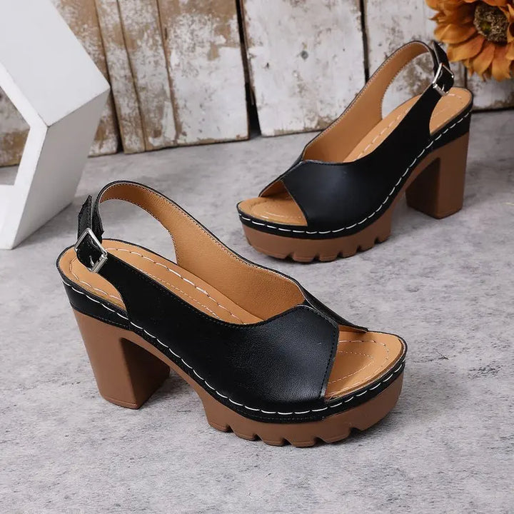 Zara Orthopedic Block Sandals