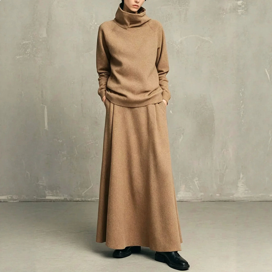 Sabinelle Funnel Neck Two Piece Set