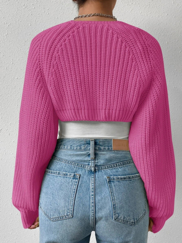 Harlan Ribbed Knit Shrug