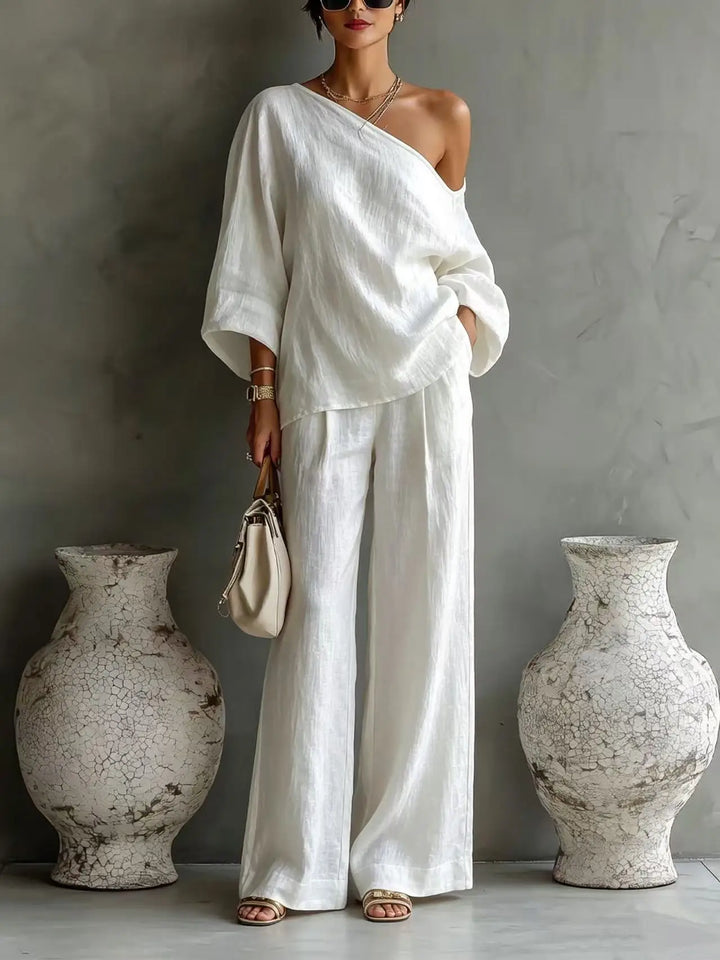 Amara One Shoulder Matching Set