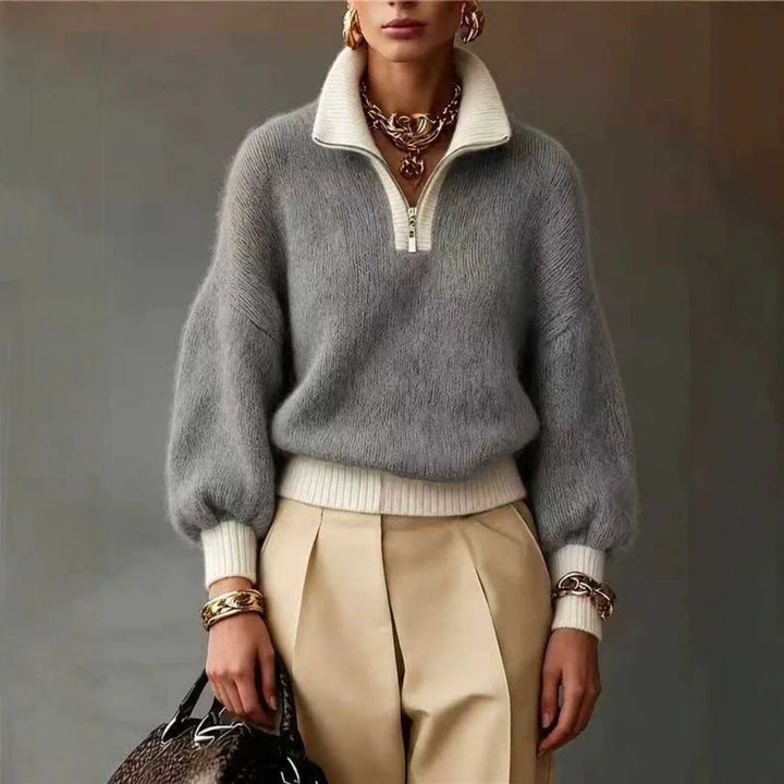 Alina Soft Brushed Knit Sweater
