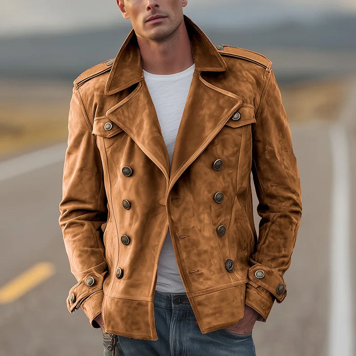 Wellington Suede Coat