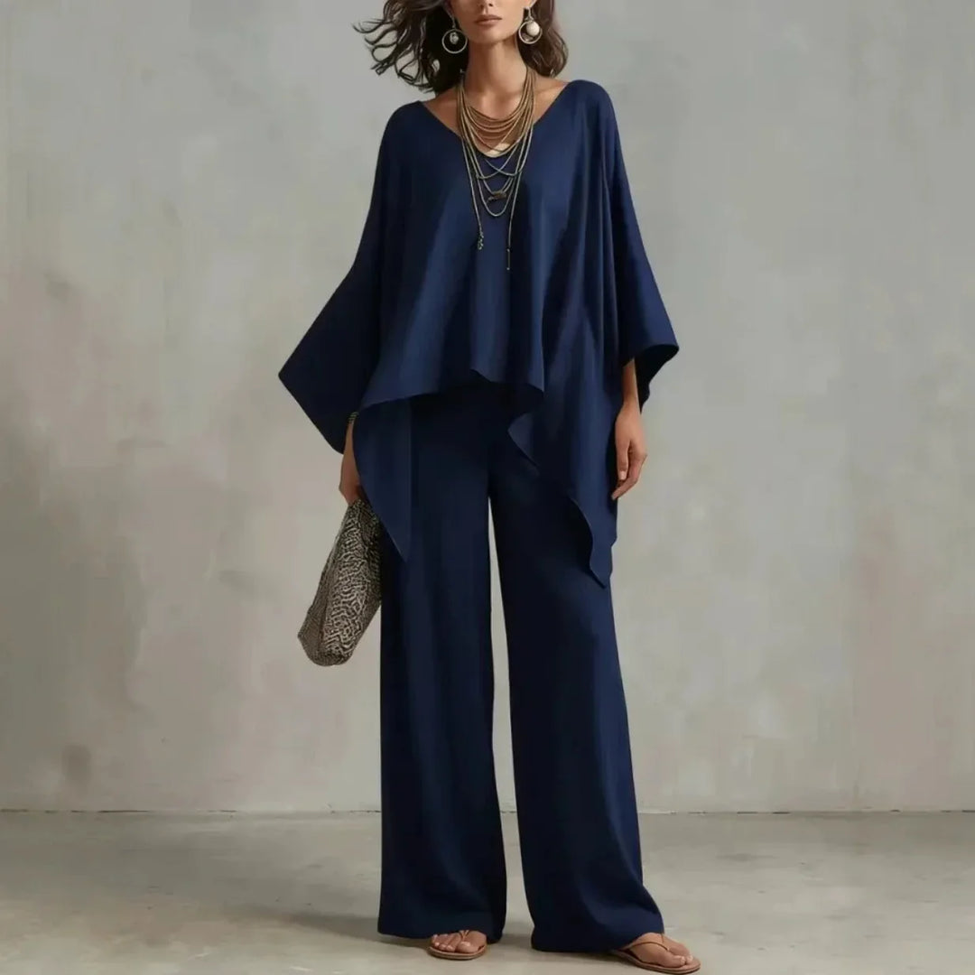 Casey Relaxed Flowy Wide Leg Set