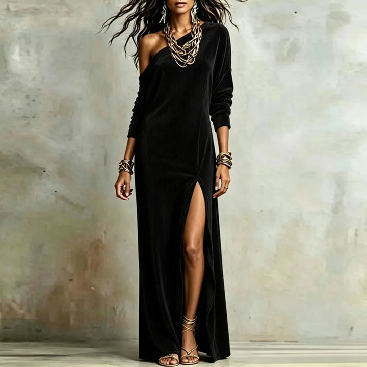 Kayla Off Shoulder Maxi Dress