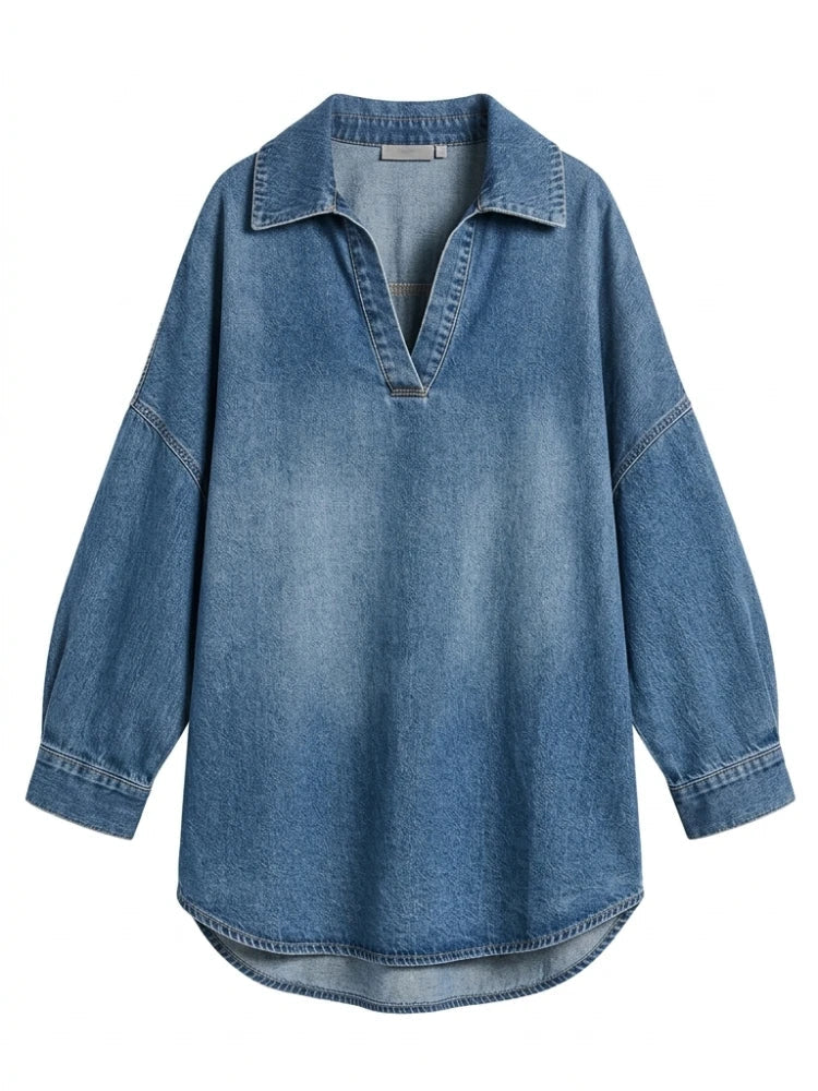 Solane Washed Denim Shirt