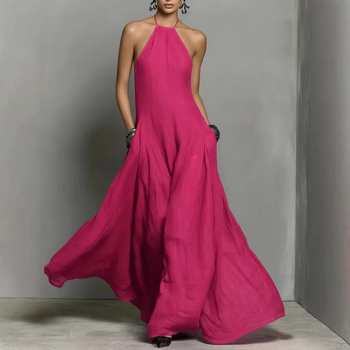 Juliana Flowy Sleeveless Party Dress