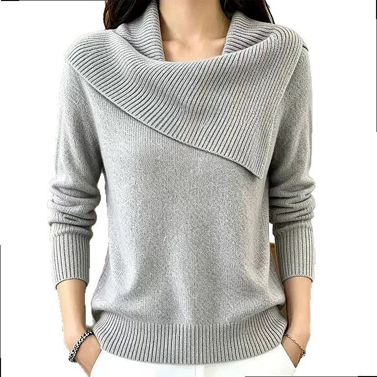 Josephine Foldover Collar Sweater