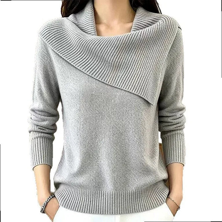 Josephine Foldover Collar Sweater