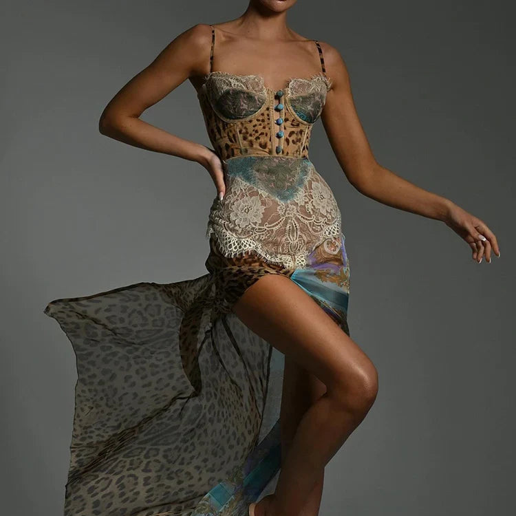 Faye Holler Leopard Dress