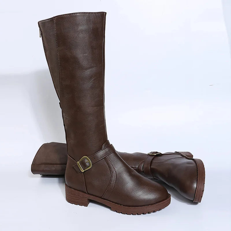 Rosaline Side Zip Riding Boots
