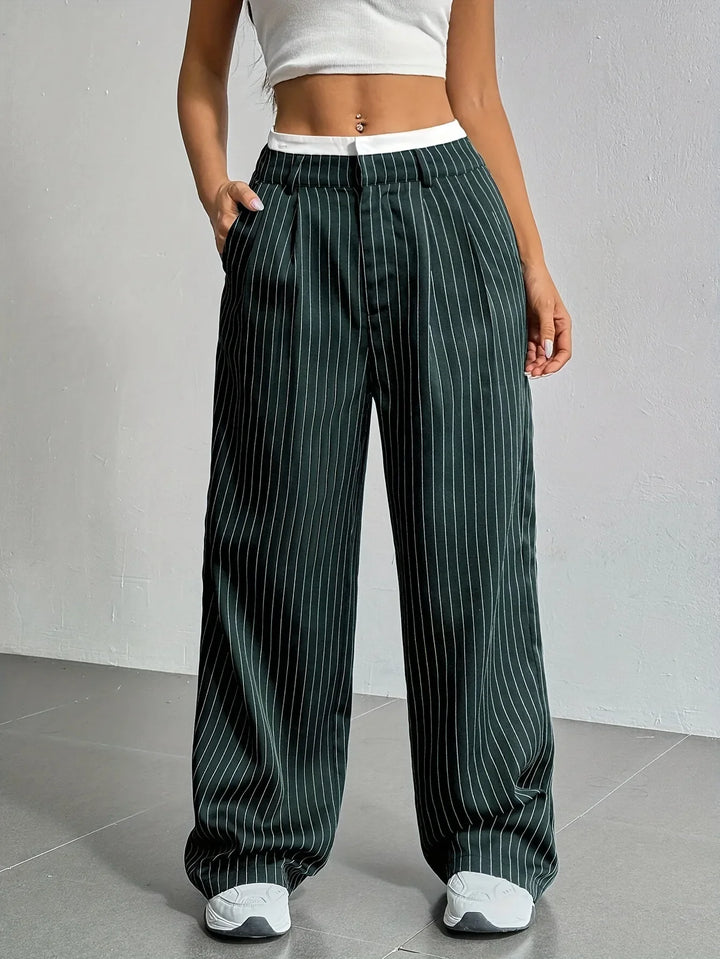 Sutton Classic Striped Pants