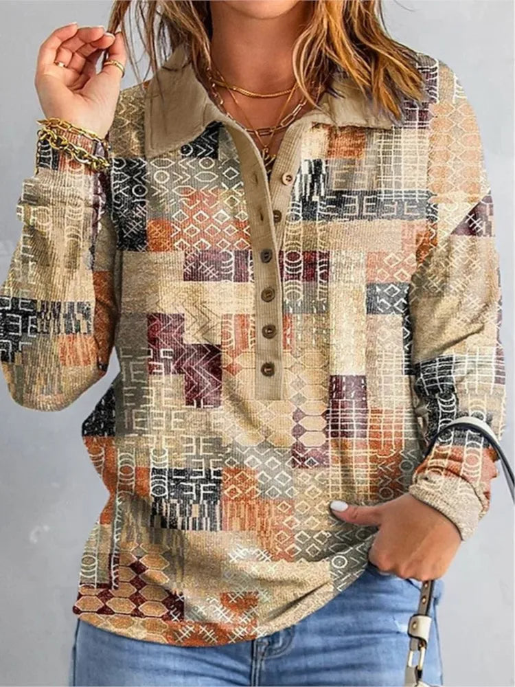 Sabrielle Button Placket Shirt
