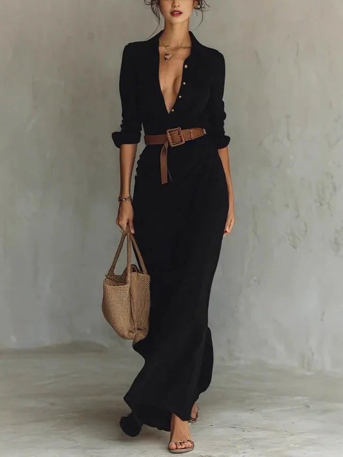 Kaylee Wrap Maxi Dress