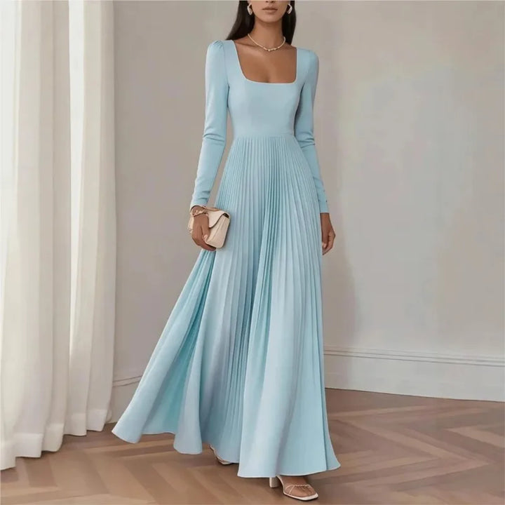 Julia Pleated Maxi Dress