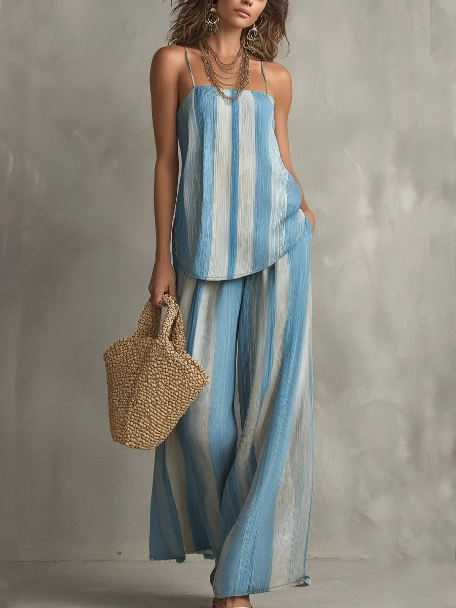 Marina Striped Matching Set