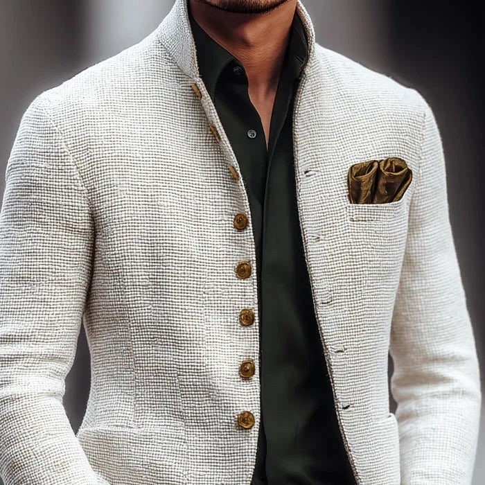 Preston Stand Collar Blazer