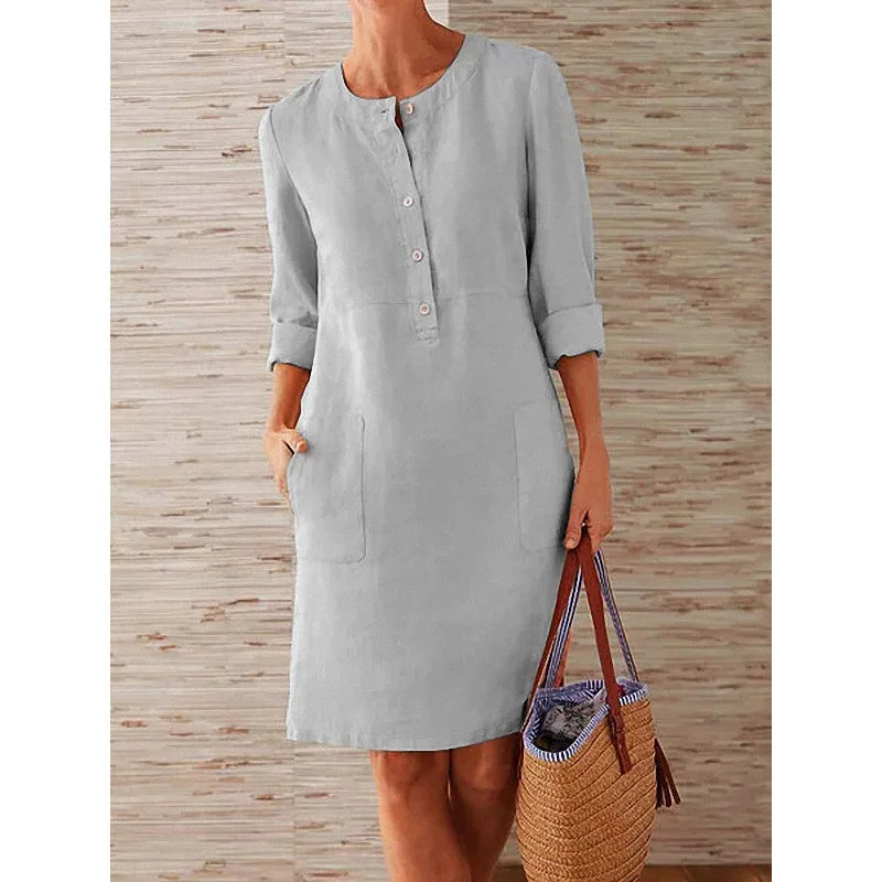 Noelle Long Sleeve Mini Dress