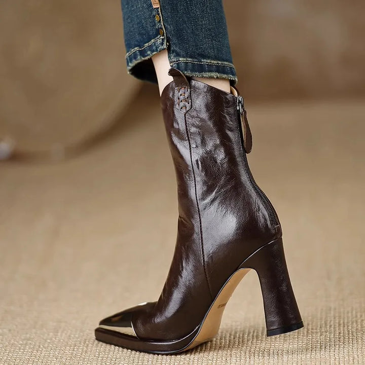 Laurel Leather Ankle Boots