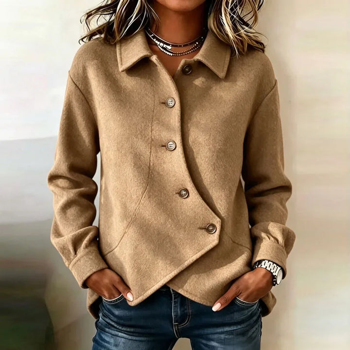 Ainsley Velvet Button Jacket