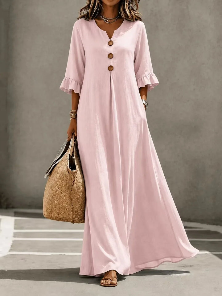 Roselle Relaxed Pocket Maxi Dress