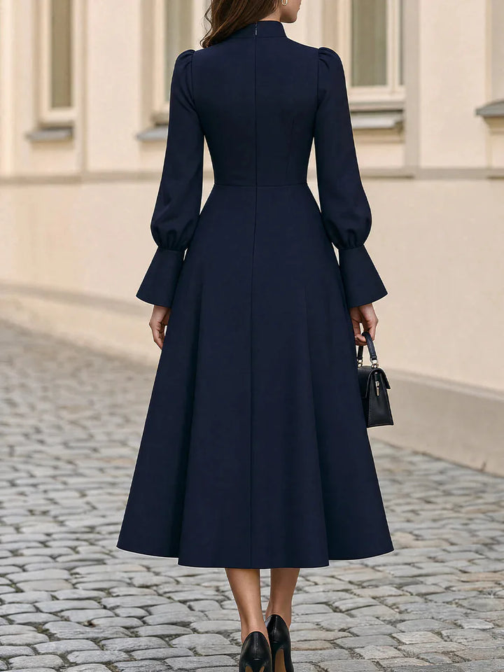 Ophelia Flared Cuff Midi Dress