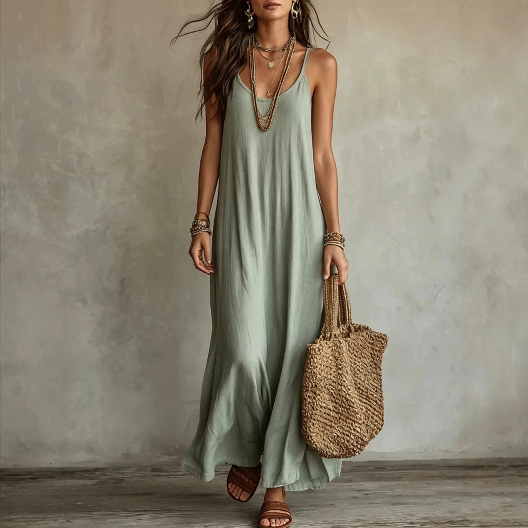 Riyana Relaxed Cami Maxi Dress