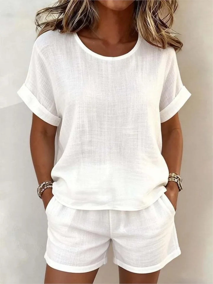 Desiree Casual Two-Piece Shorts Set