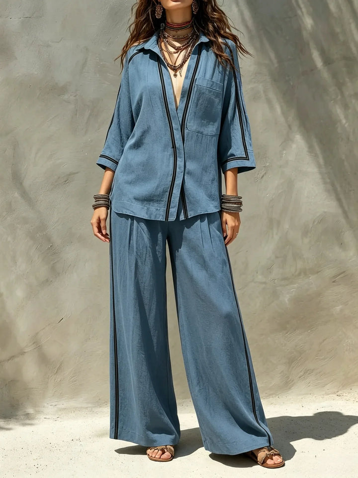 Elaina Casual Relaxed Co-Ord Set