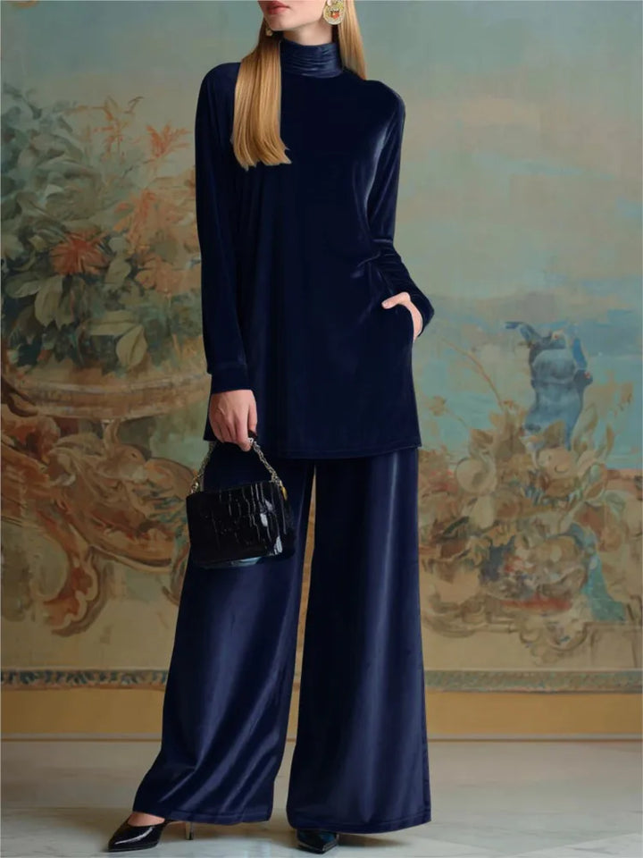 Sienna Longline Turtleneck Set
