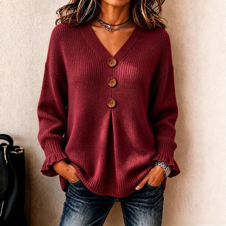 Margot Button Front Sweater
