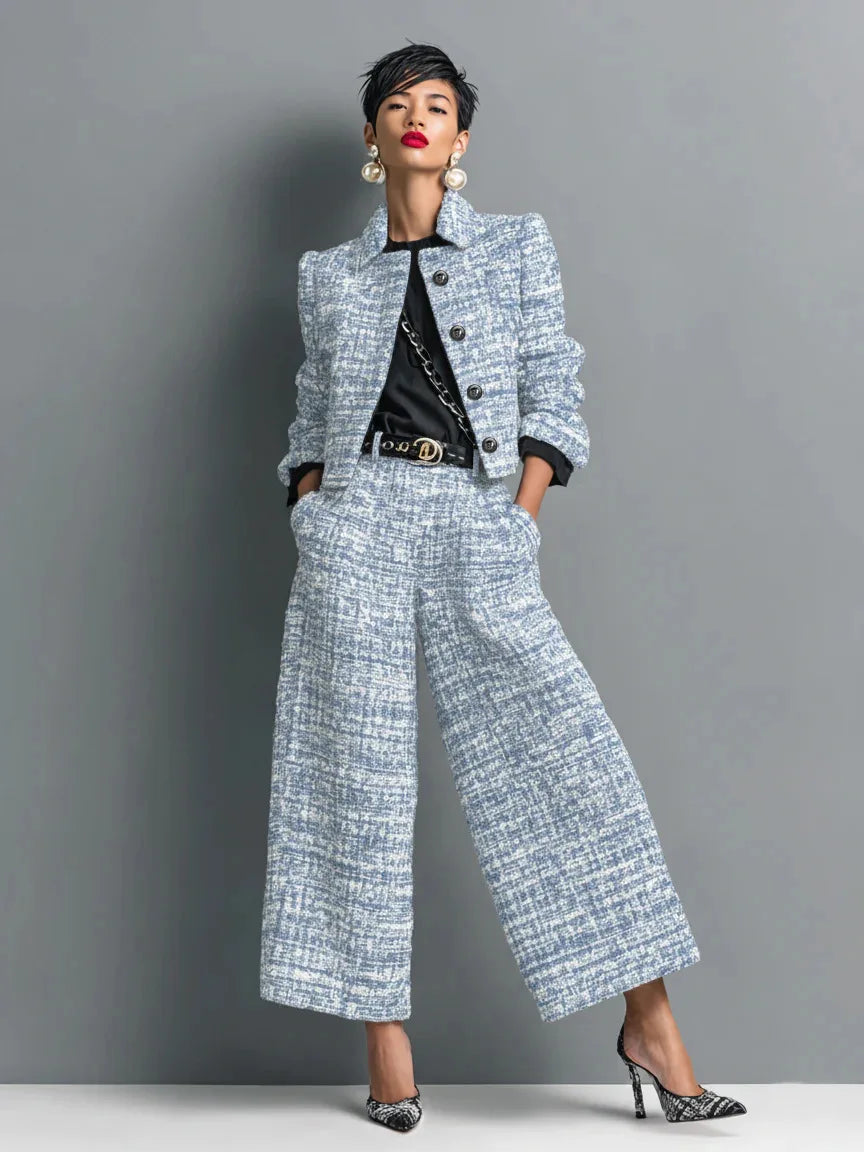 Rosalind Notch Lapel Jacket Set