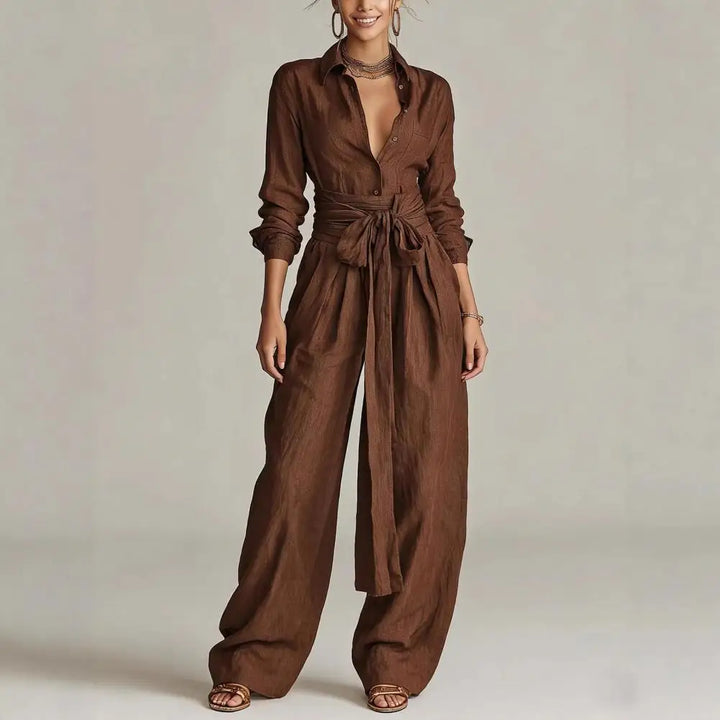 Eliana Linen Co-Ord Set