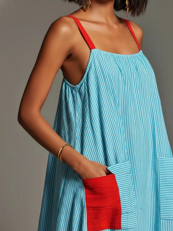 Amoria Square Neck Maxi Dress