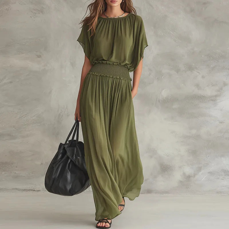 Carter High Waist Maxi Dress