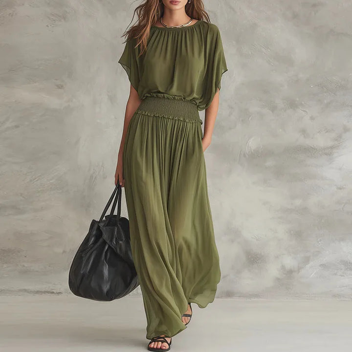 Carter High Waist Maxi Dress