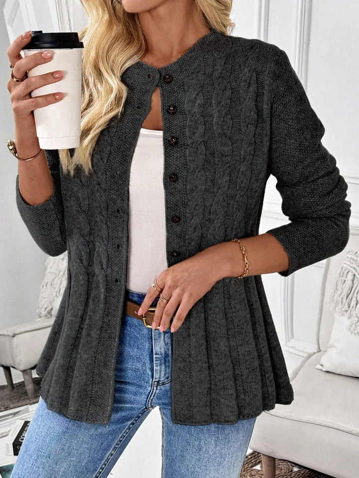 Marisol Cable Knit Cardigan