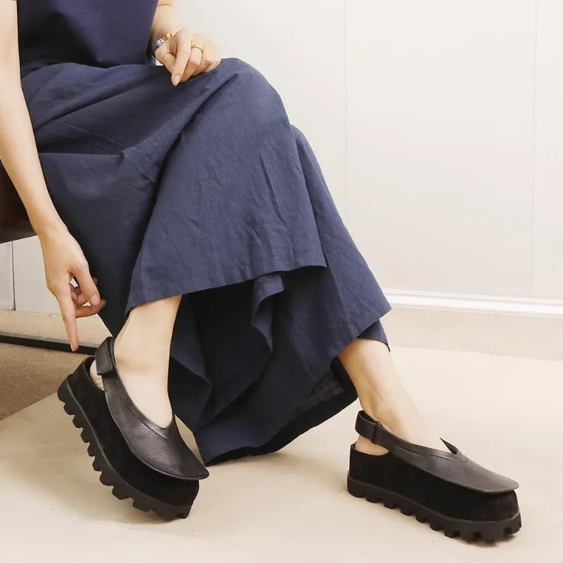 Bianca Comfortable Wide Toe Sandals