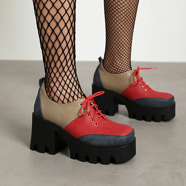 Delphi Platform Lace-Up Shoe