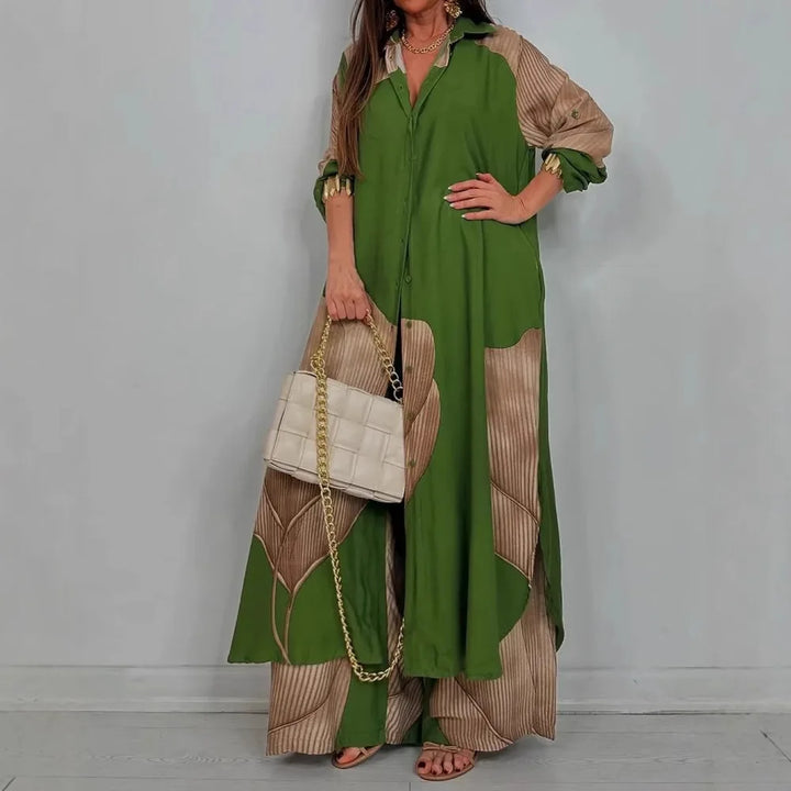 Rachel Long Sleeve Boho Matching Set