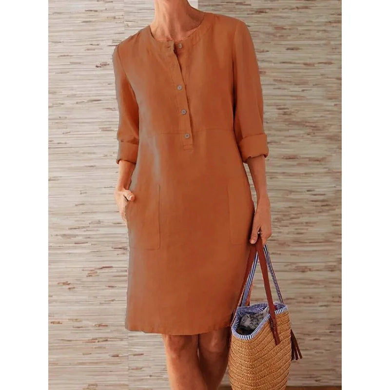 Noelle Long Sleeve Mini Dress