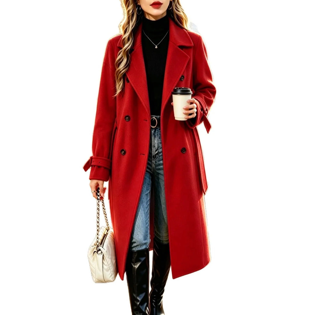 Vesna Double Breasted Wool Coat