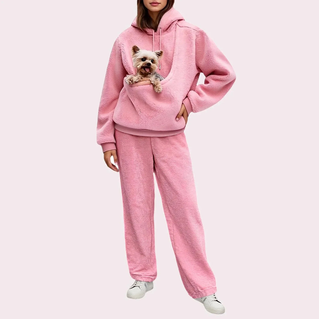 Ophira Pet Pocket Hoodie Set