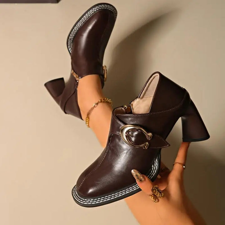 Liora Supportive Buckle Pumps