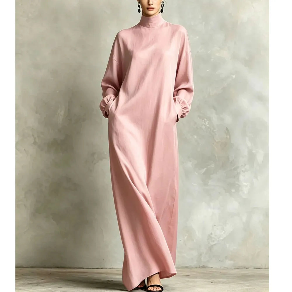 Halcyon Turtleneck Maxi Dress