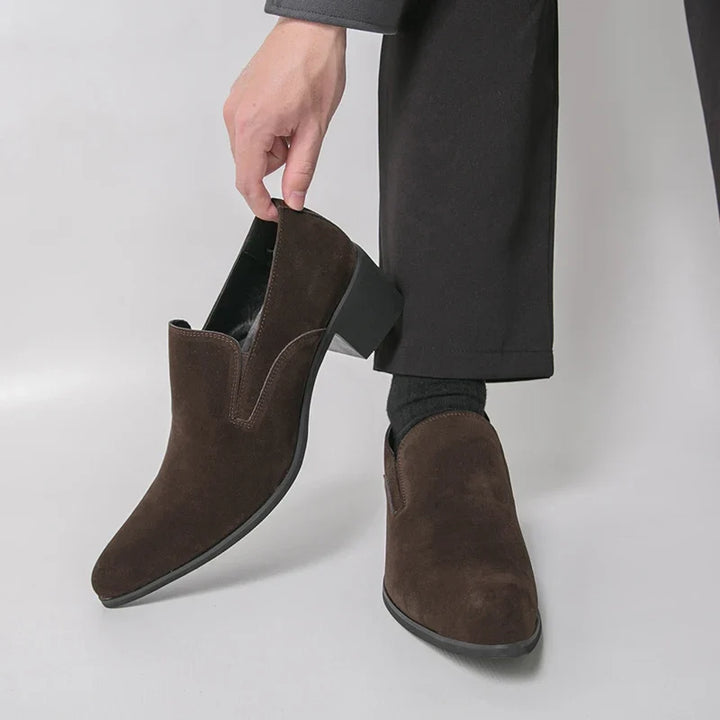 Duncan Suede Dress Loafers