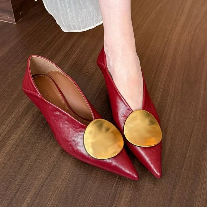 Anouk Comfortable Pointed Toe Low Heels
